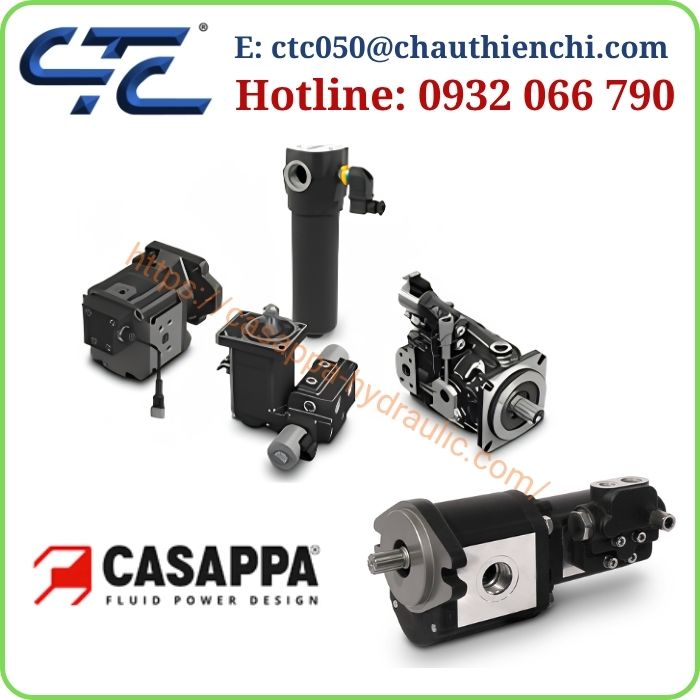 Nhà phân phối bơm Casappa tại Việt Nam