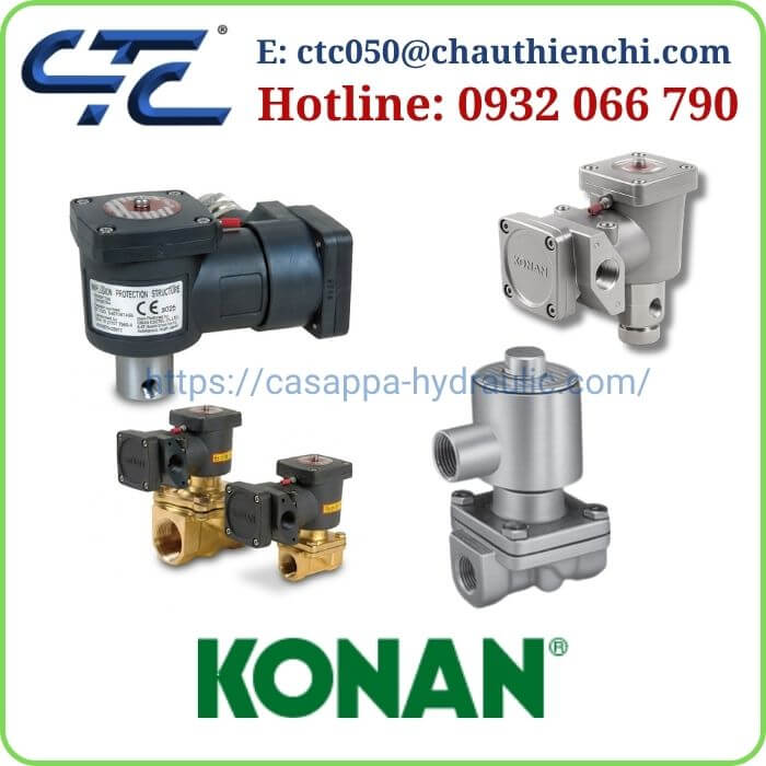 Van Điện Từ KONAN Chính Hãng Nhật Bản